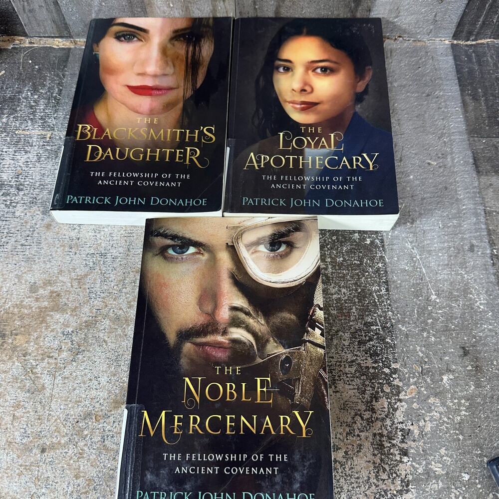 THE FELLOWSHIP OF THE ANCIENT By Patrick John Donahoe SC Books 2-4
